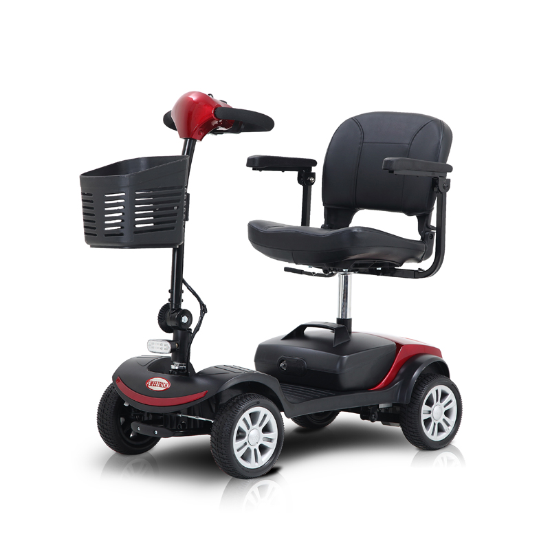 S1 Sport Easy Cestovanie 4 kolies ultra svetlo skladateľný skúter elektrickej mobility pre starých ľudí