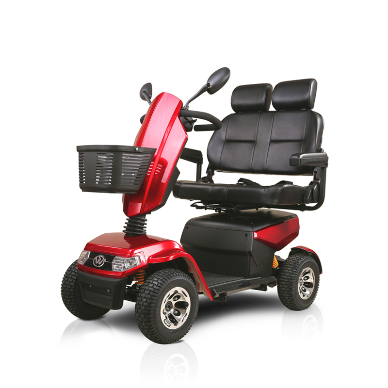 S70D 2 sedadlá ELMATICKÉ TRICKLE Mobility Scooter s košom